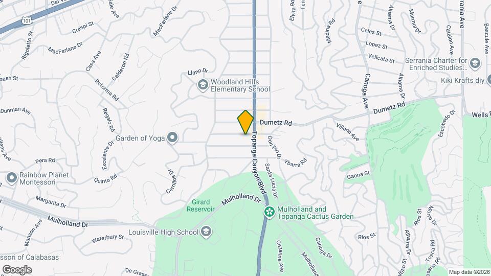 22020 Viscanio Rd Map and Location Details