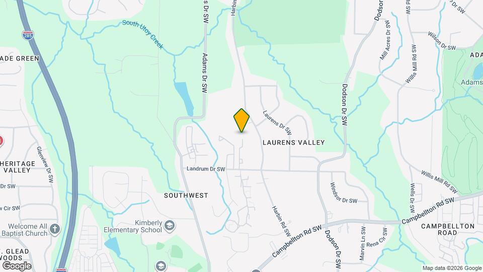 1708 Devon Dr Map and Location Details