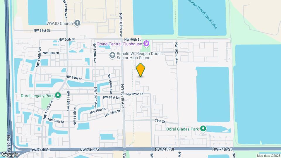 10479 NW 82nd St Map and Location Details