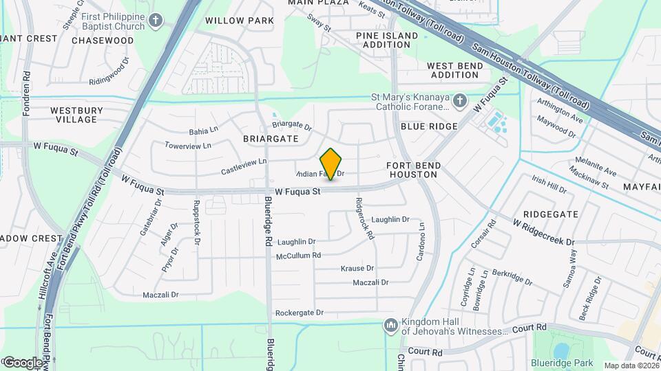 6736 W Fuqua St Map and Location Details