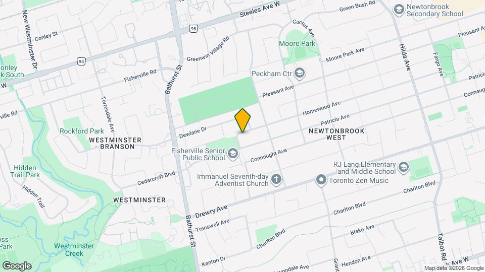 329 Homewood Ave Map and Location Details