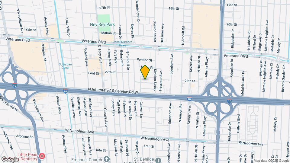 3731 Brandywine Dr Map and Location Details