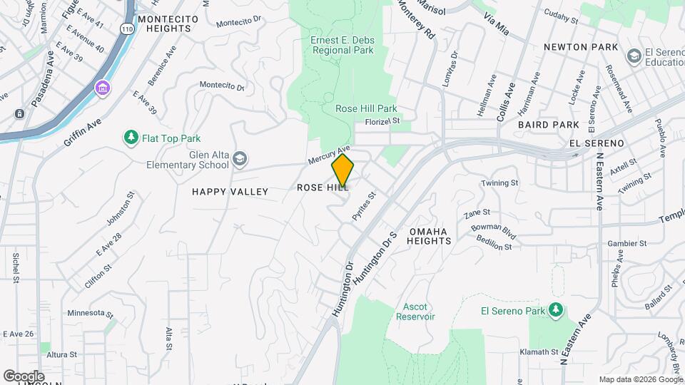 4335 1/2 Raynol St, Unit 4335 1/2 Rayol St Map and Location Details