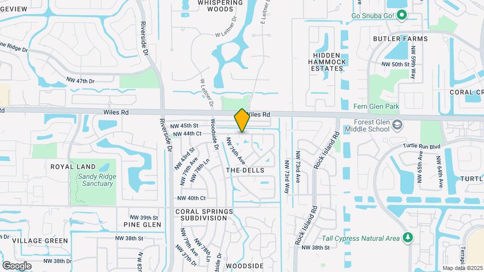 7516 NW 44th Ct Map and Location Details