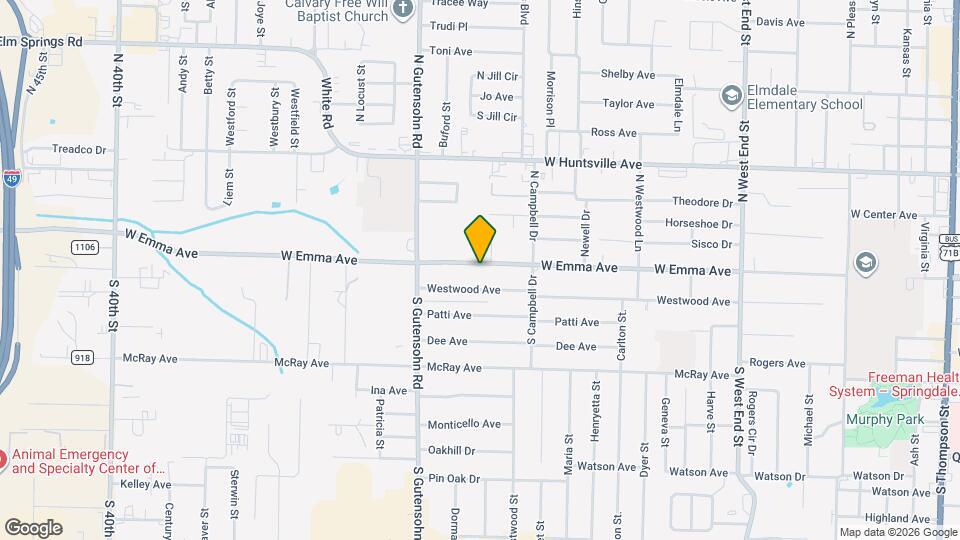 2015 W Emma Ave Map and Location Details