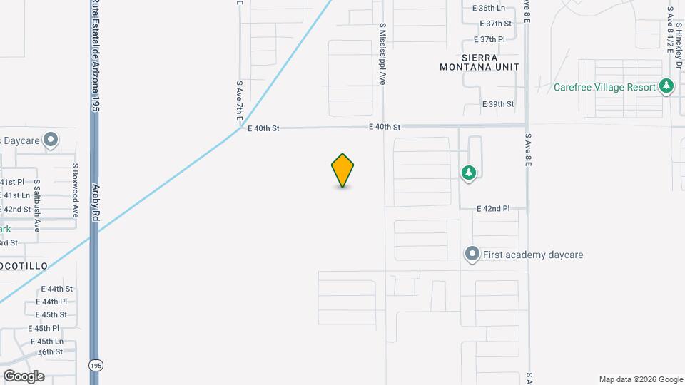 4486 S Desert Oasis Dr Map and Location Details