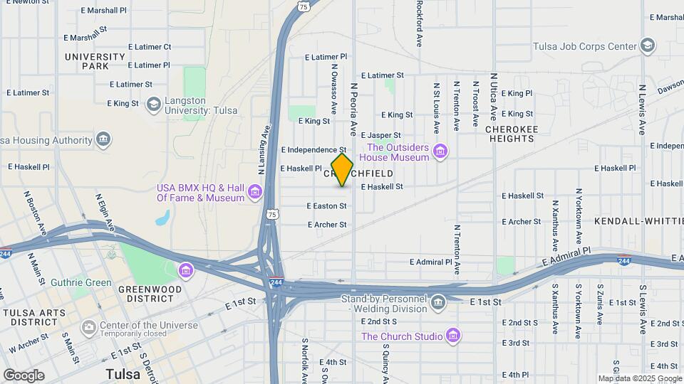 1144 E Haskell St Mapa y Detalles de la Ubicación
