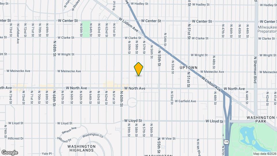 2350 N 58th St, Unit Uptown Gem Map and Location Details