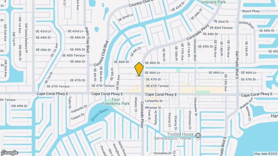 Coronado Place Map and Location Details