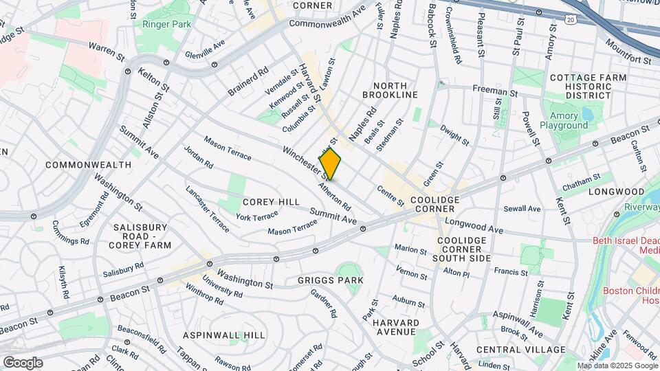 80 Winchester St, Unit 1 Mapa y Detalles de la Ubicación