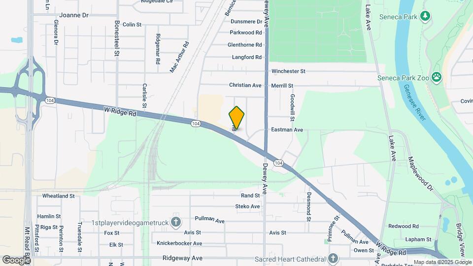 550 W Ridge Rd, Unit rooms Map and Location Details