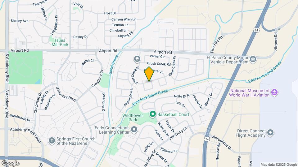 710 Riverview Ln Mapa y Detalles de la Ubicación