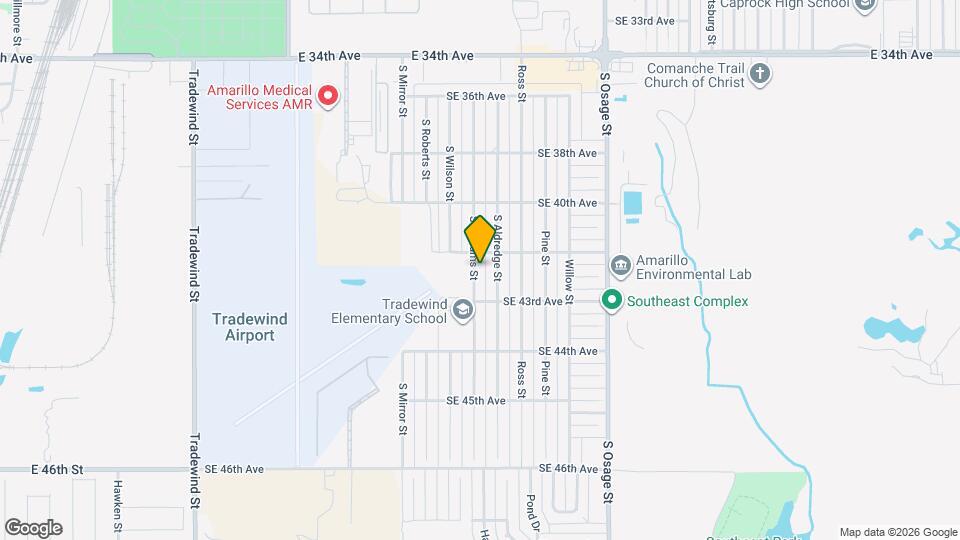 4209 S Williams St Map and Location Details