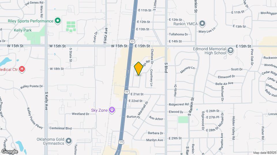 1819 Chelsea Dr Map and Location Details