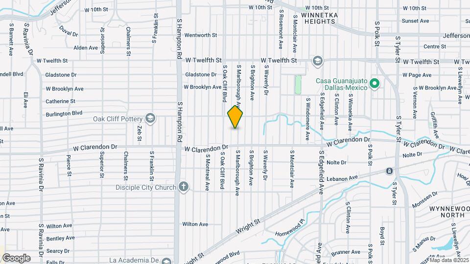 929 S Marlborough Ave Map and Location Details
