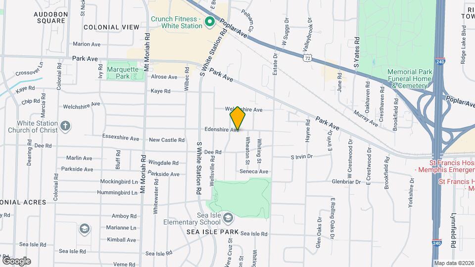 5233 Edenshire Ave Mapa y Detalles de la Ubicación