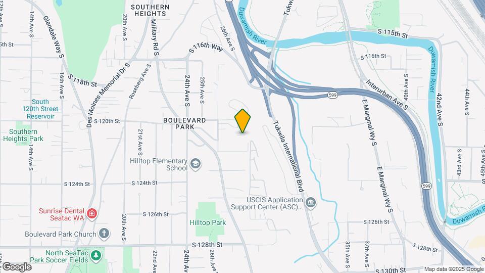 12032 27th CT S Map and Location Details