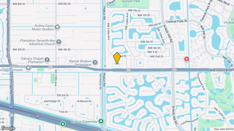 40 NW 110th Ave Map and Location Details