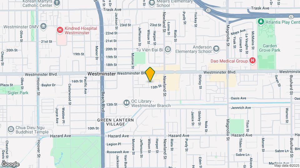 8361 15th St Map and Location Details