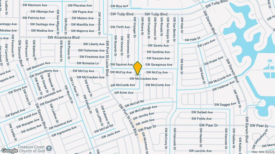3743 SW Findlay St Map and Location Details
