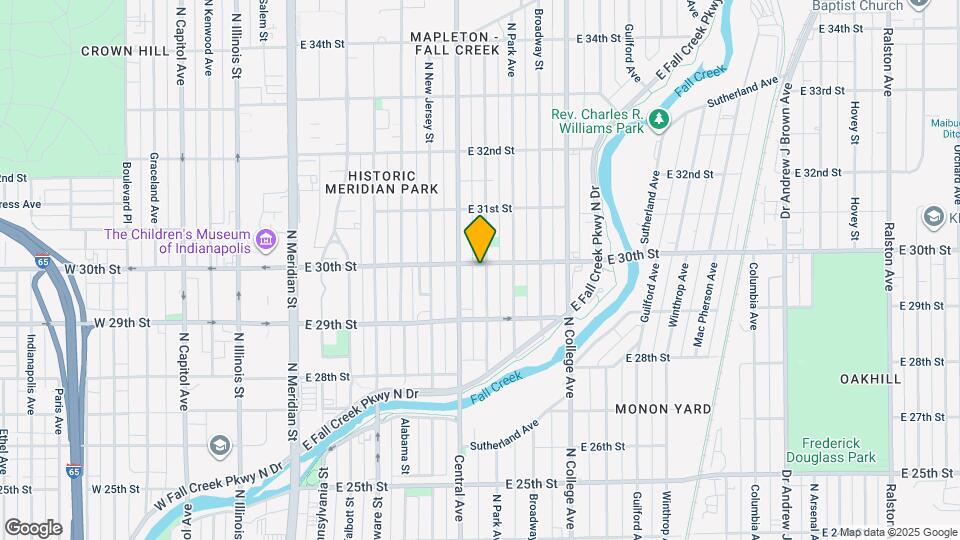 2954 Ruckle St Map and Location Details
