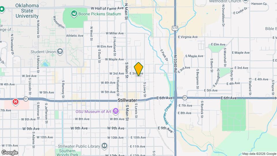 315 S Lewis St Map and Location Details