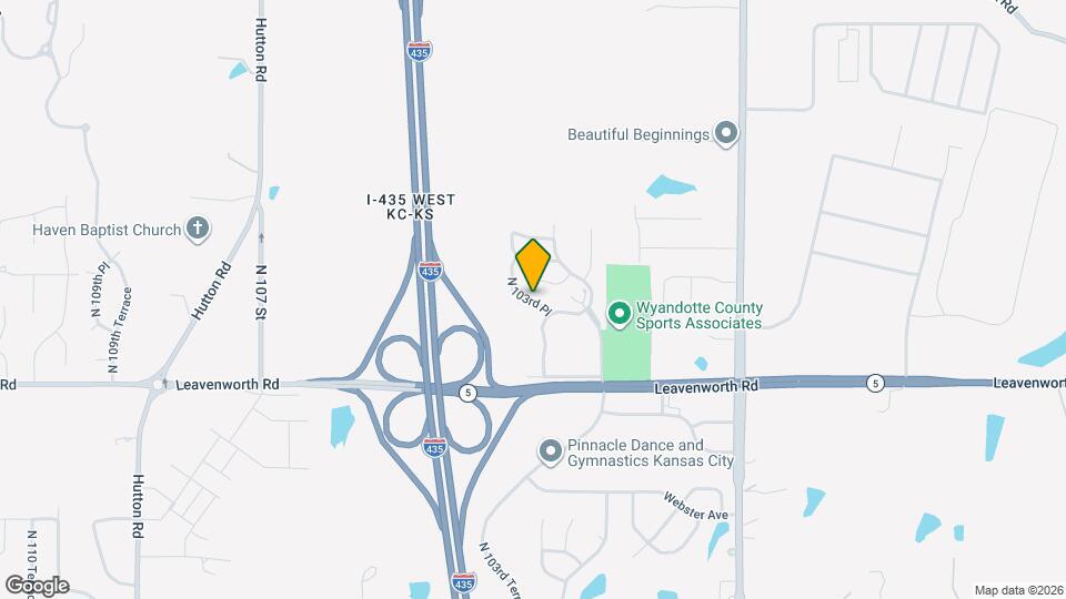 3211 N 103rd Pl Map and Location Details