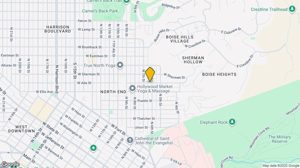 1419 N 6th St Map and Location Details