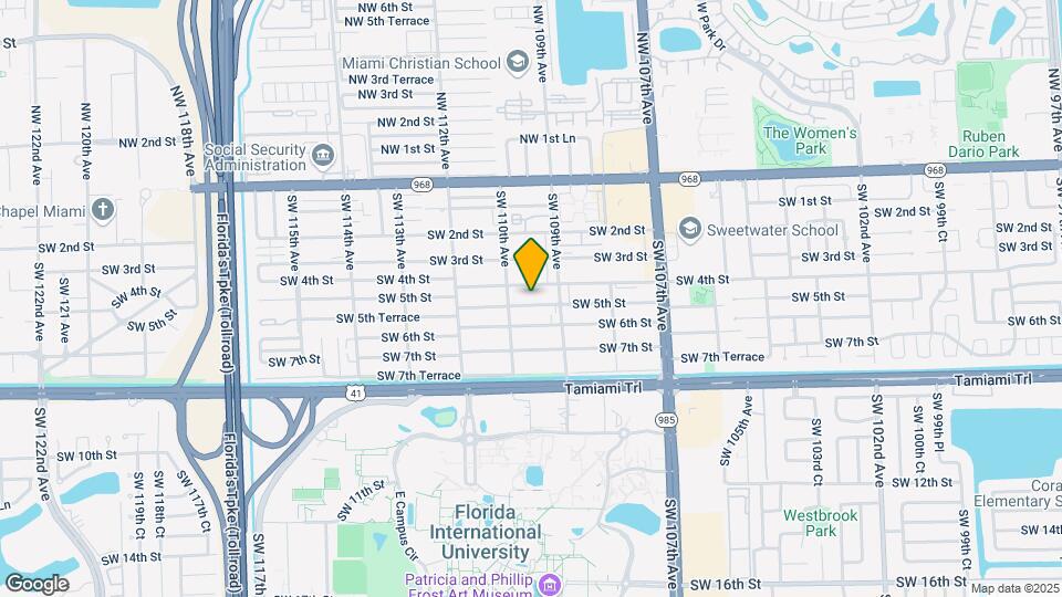 10951 SW 5th St Map and Location Details