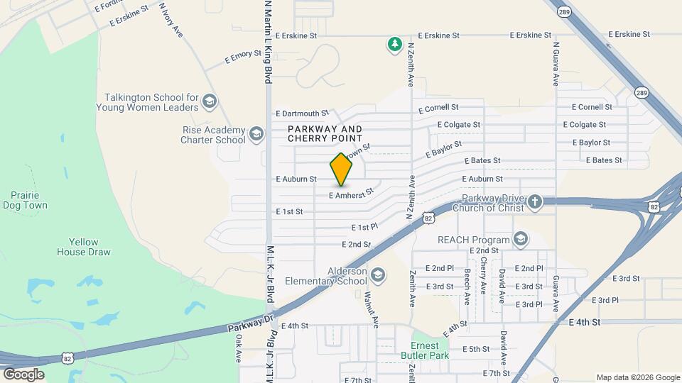 1815 E Amherst St Map and Location Details