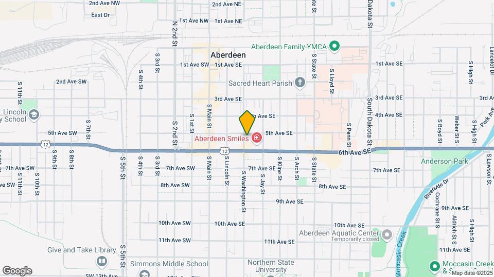 505 S Washington St Map and Location Details