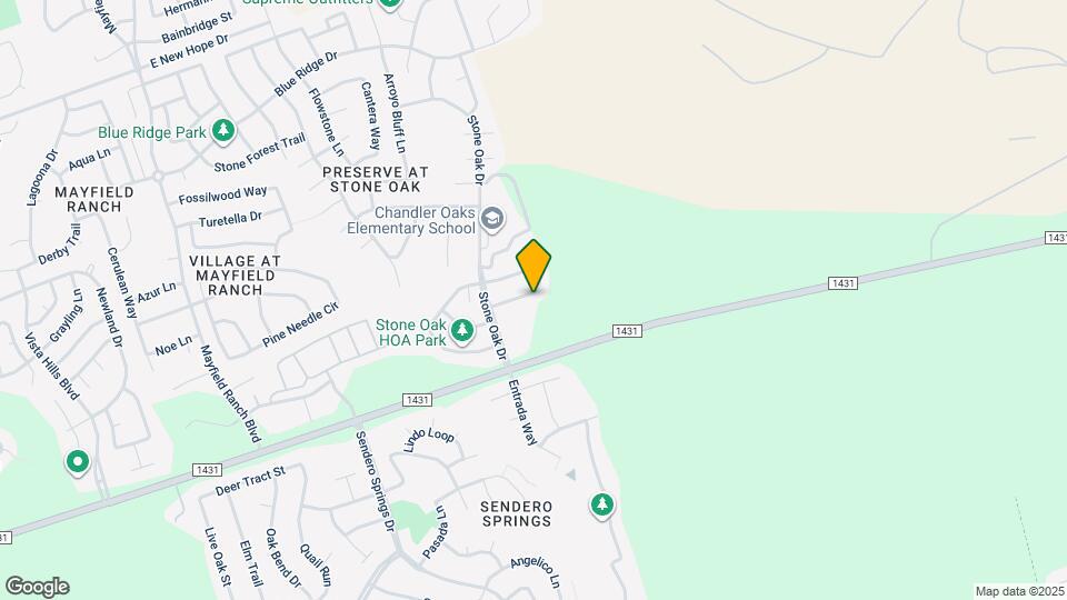 3618 Windhill Loop Map and Location Details