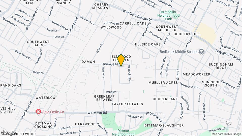 7503 Elm Forest Rd Map and Location Details