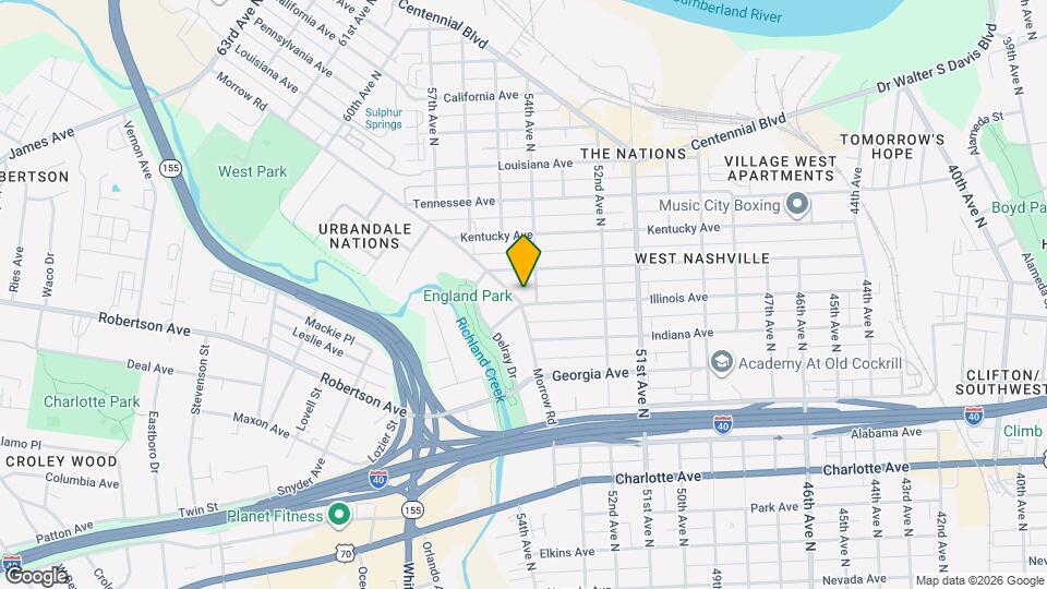 900 Morrow Rd Map and Location Details