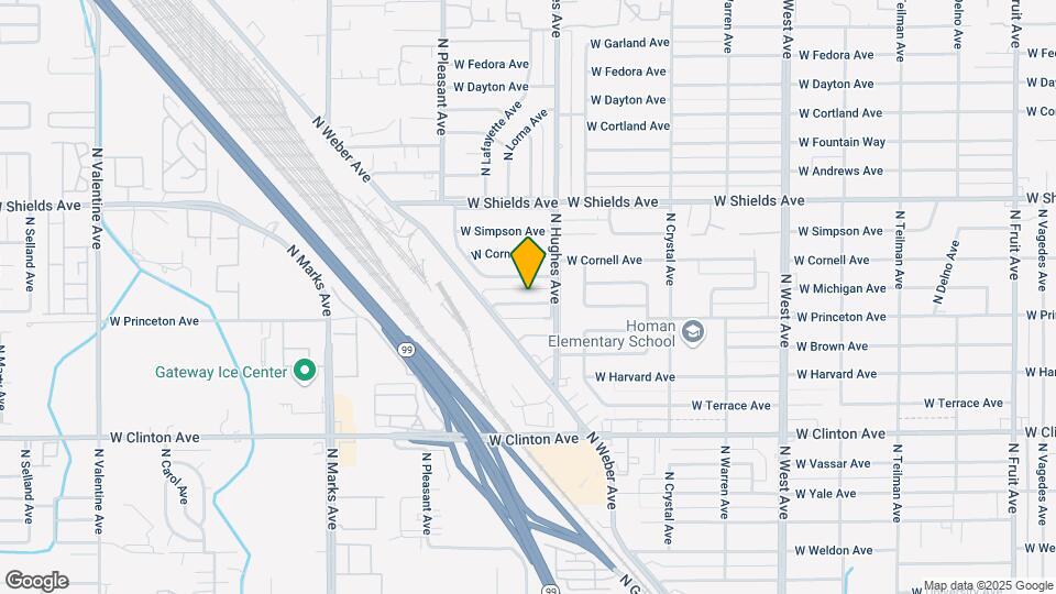 2142 W Princeton Ave Map and Location Details