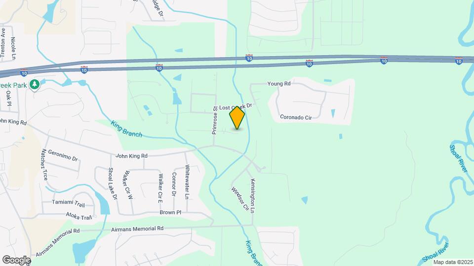 207 Pinoak Ct Map and Location Details