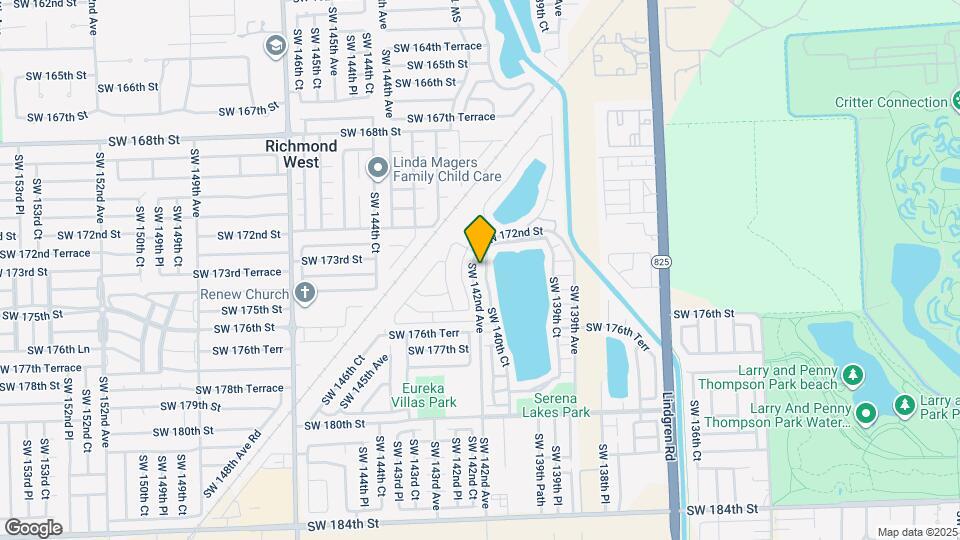 17380 SW 140th Ct Map and Location Details