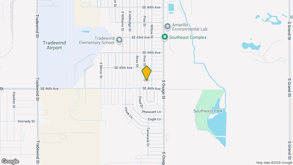 4521 Pine St Map and Location Details