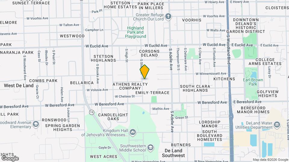 737 S Stone St Map and Location Details