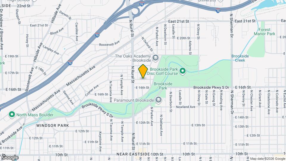 2905 E 17th St Mapa y Detalles de la Ubicación