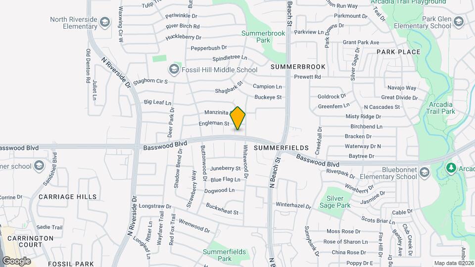 7400 Butternut Ct Map and Location Details