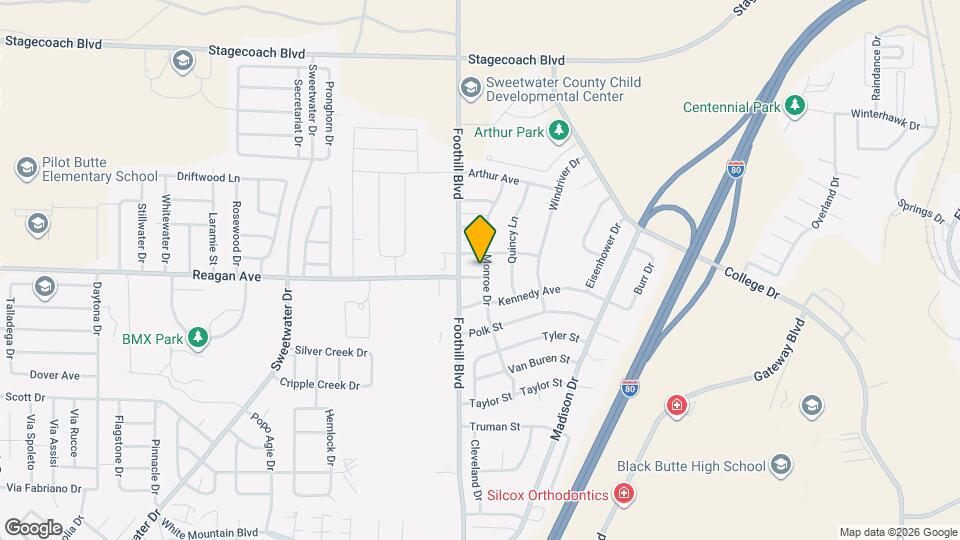 2019 Reagan Ave Map and Location Details