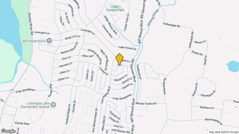 1133 Phelissa Dr Map and Location Details