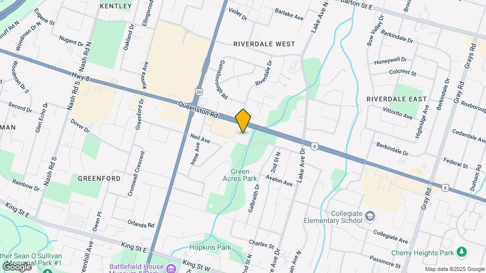 870 Queenston Rd Map and Location Details
