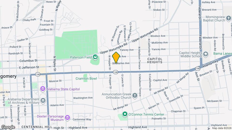 1530 St Charles Ave Mapa y Detalles de la Ubicación