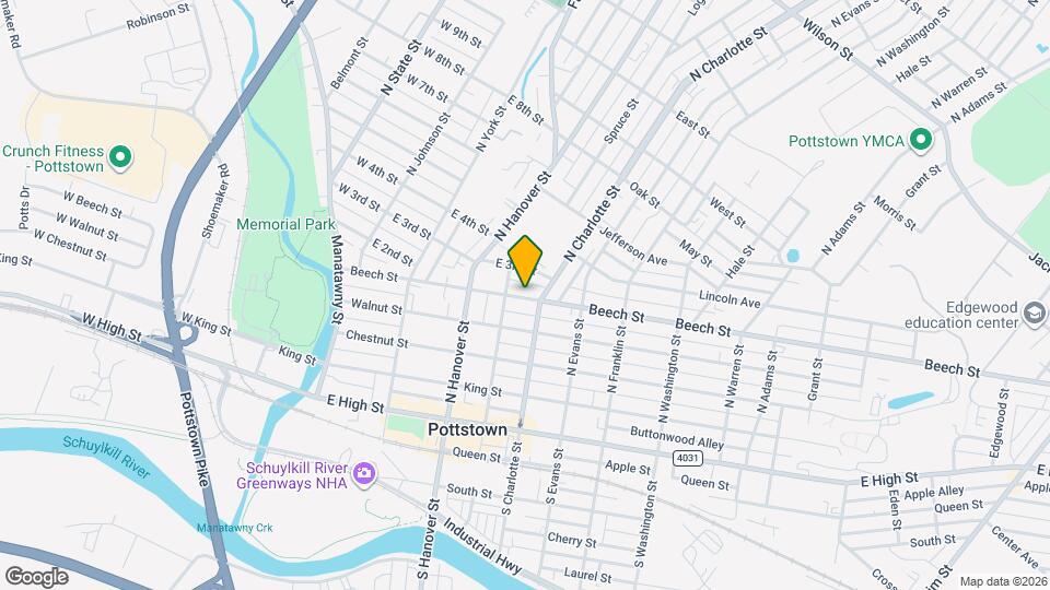 255 Beech St Mapa y Detalles de la Ubicación