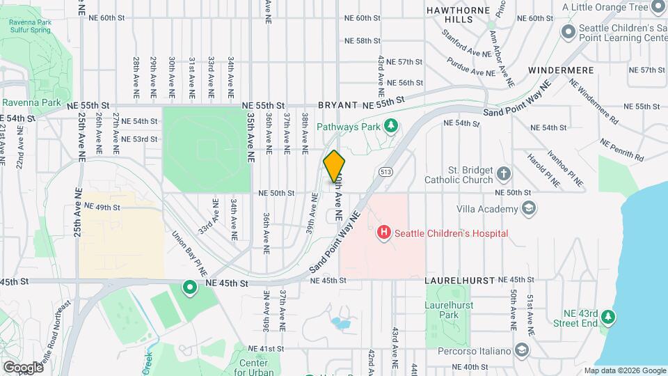 5005 40th Ave NE Map and Location Details