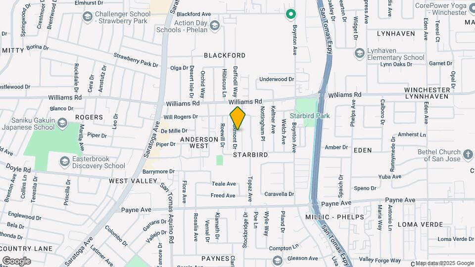 1100 Oakmont Dr Map and Location Details