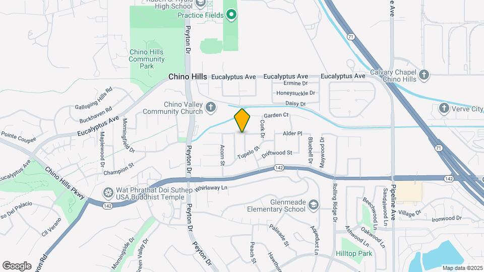 14732 Brierwood Dr Mapa y Detalles de la Ubicación