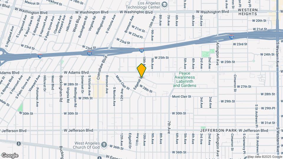 2706 Edgehill Dr Map and Location Details